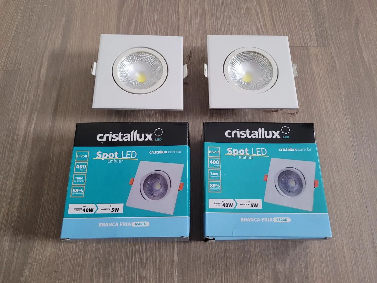 Spot de Embutir Cristallux 