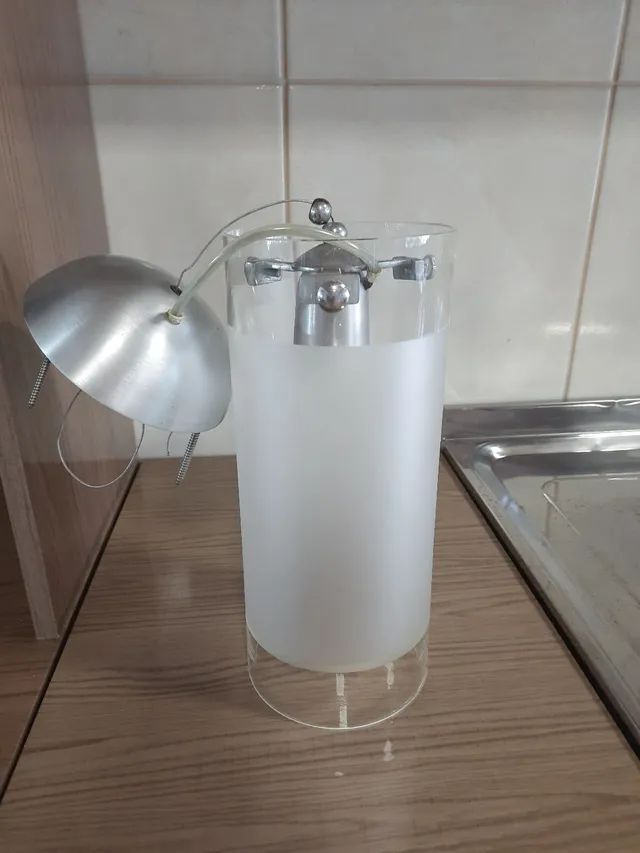 Luminaria de vidro 