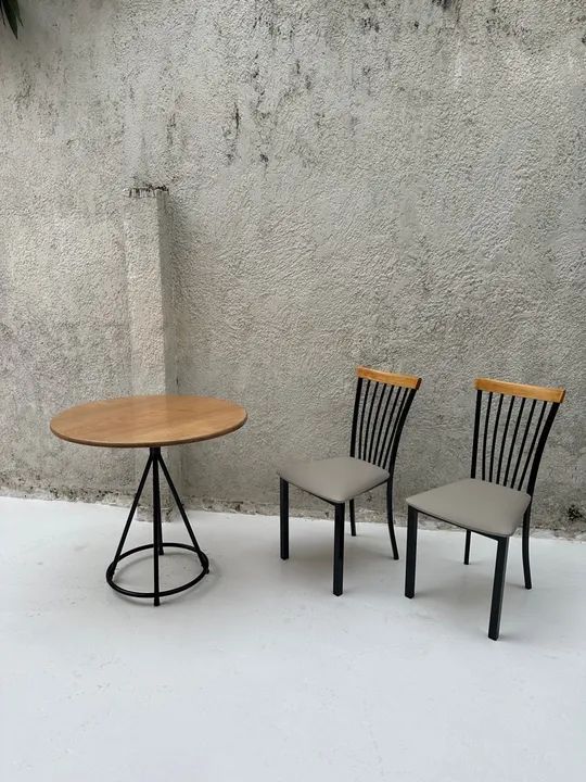 Lindo jogo de bistrô anos 60 - Foto 6