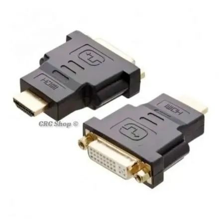 Adaptador DVI-I Fêmea x HDMI Macho 