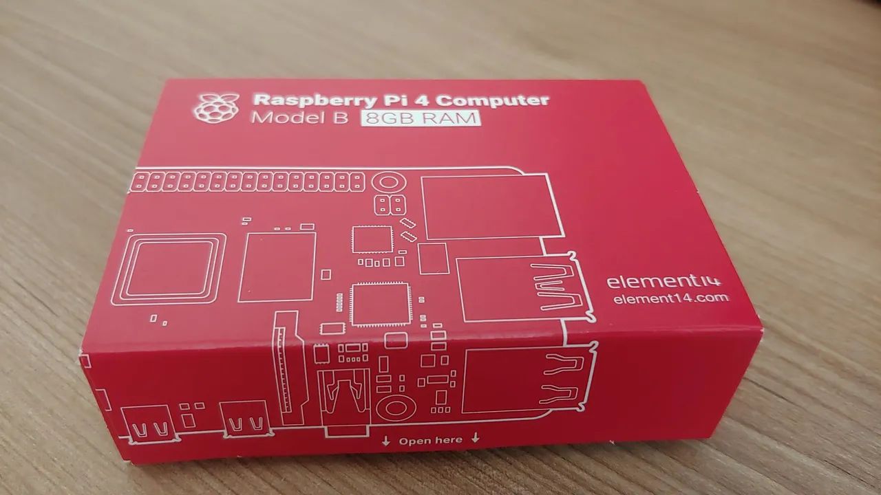 Mini PC Raspberry Pi 4 Computer Model B 8Gb Ram Novo na caixa - Foto 3