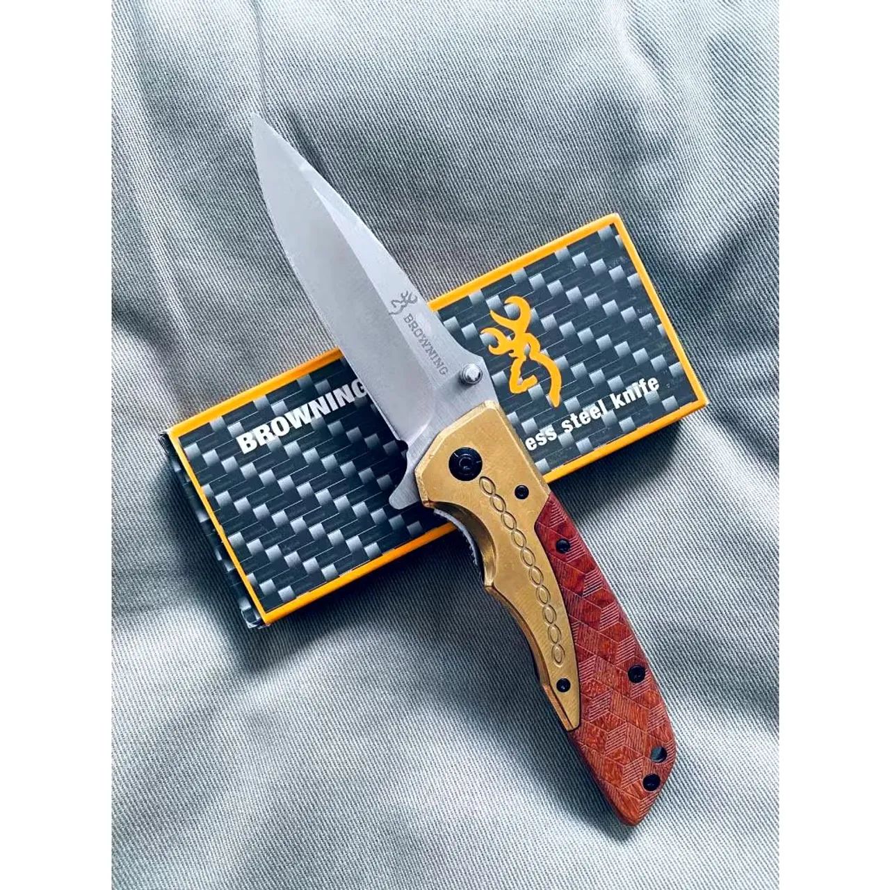 Canivete P/ pesca,Caça, e Hobbes em Aço inox. - Foto 4