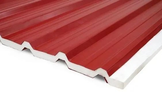 Telha vermelha simples e sanduiche