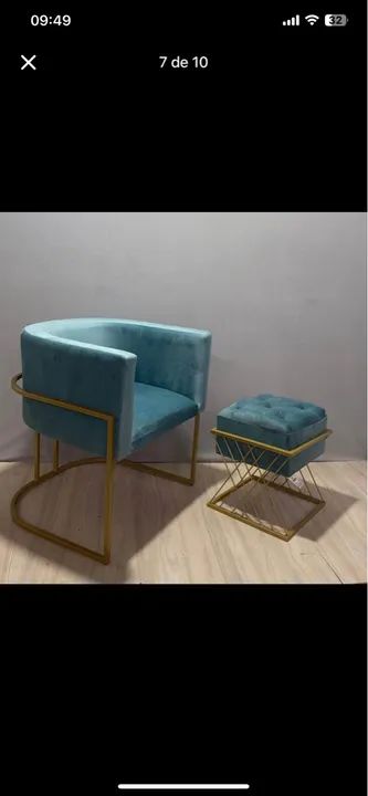 (SÓ PAGA NA ENTREGA) VÁRIOS MODELOS DE POLTRONAS, MACA, ETC - Foto 2