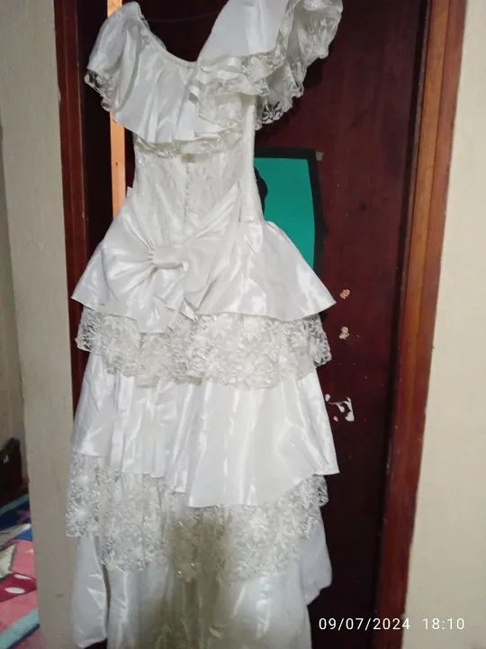 Vestido de noiva tradicional - Foto 5