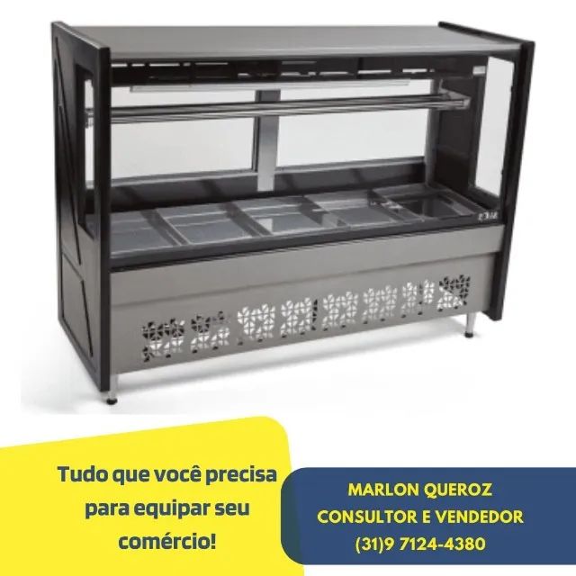 Balcão de Carne para Açougue 1,75M novo