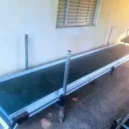 Esteira Transportadora Industrial Nova | 3m ou 5m | 12x + Garantia