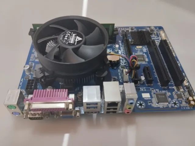 Kit placa i3 4560 Ddr3 4G Semi-Nova - Foto 3