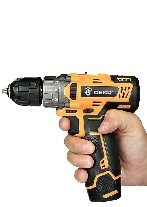 Parafusadeira e Furadeira da Deko 12V 3/8 Pol. com Bateria e Carregador + Garantia