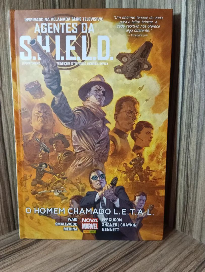 2 HQS Agentes da S.H.I.E.L.D-nova marvel