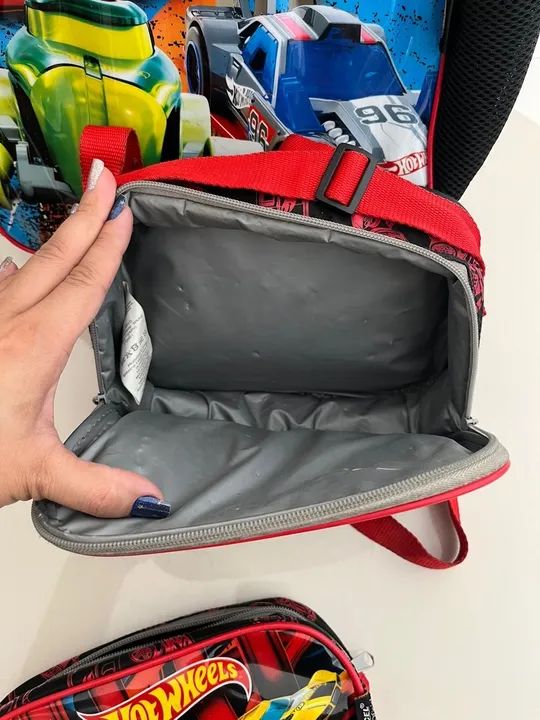 Mochila infantil HotWheels - Foto 3