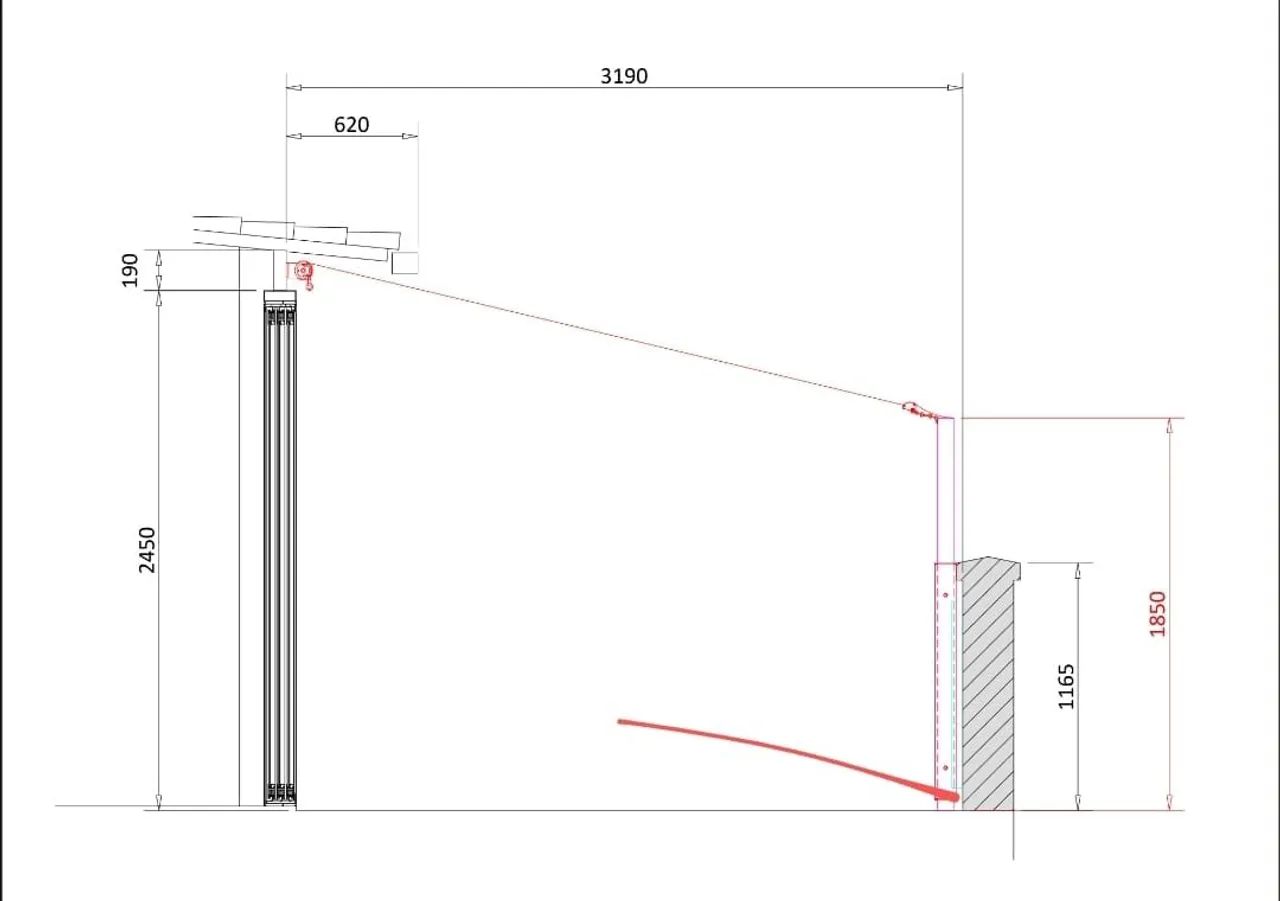 TOLDO RETRÁTIL 4,5M x 3,5M - Foto 2