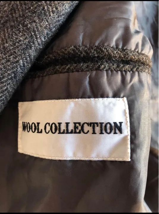 Blaser de lã masculino Wool Collection 56 - Foto 3