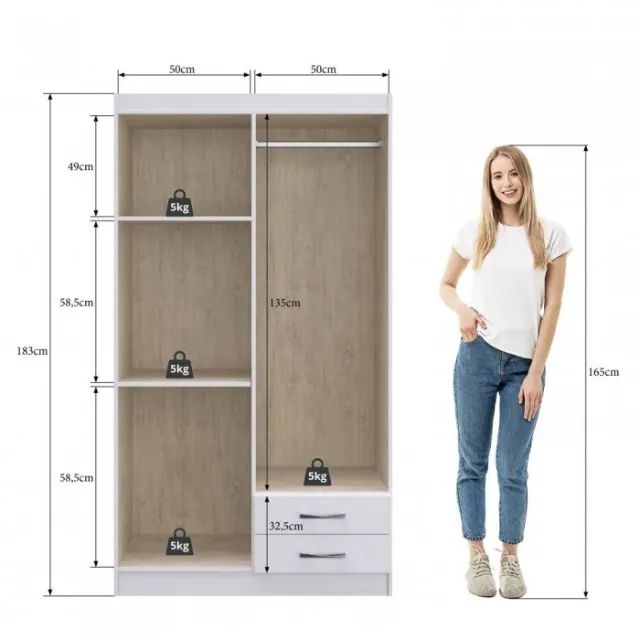 Guarda-Roupa 4 Portas Marbella - Foto 3