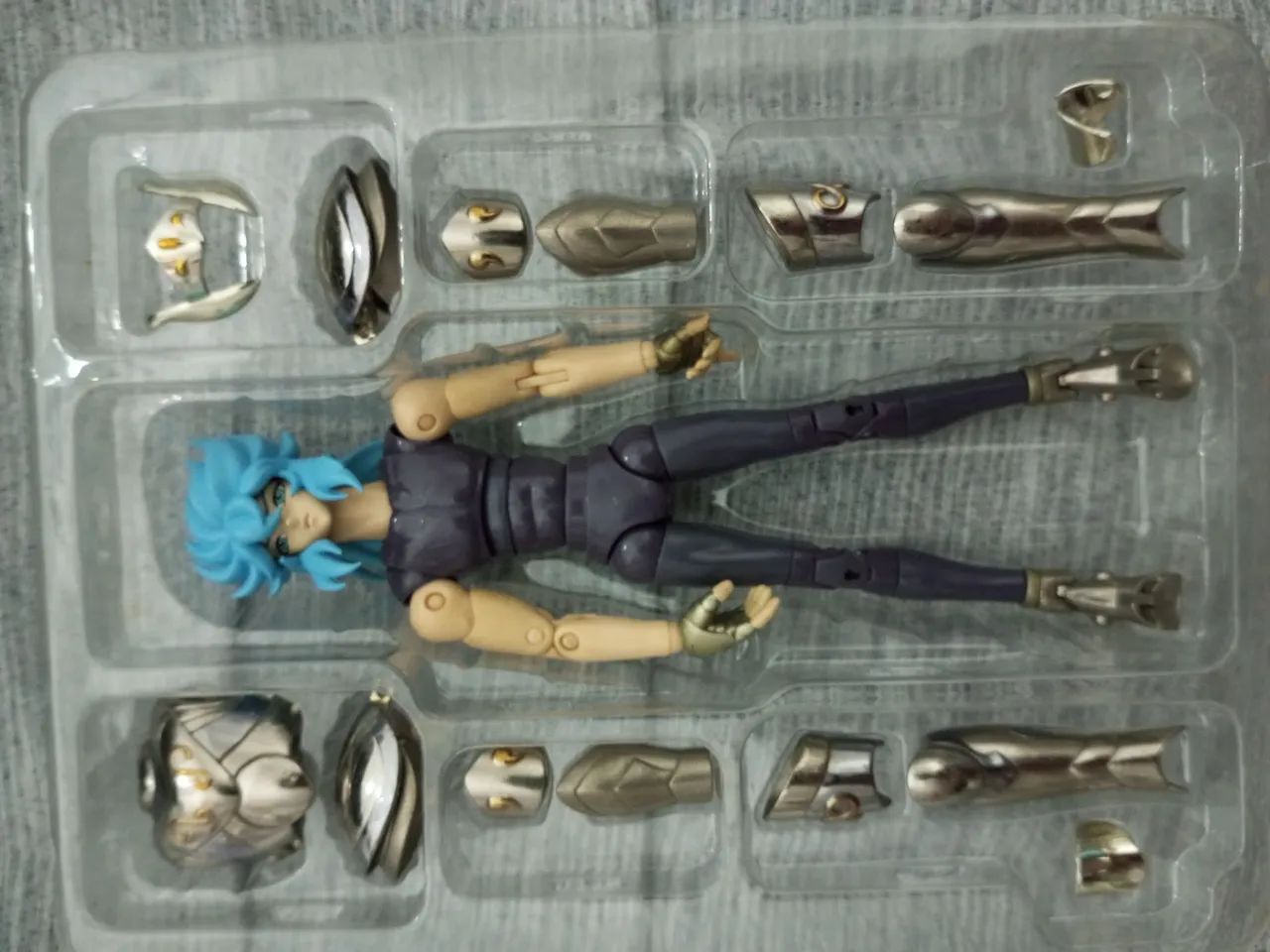 Orfeu cloth myth Bandai original orpheus boneco figura - Foto 2