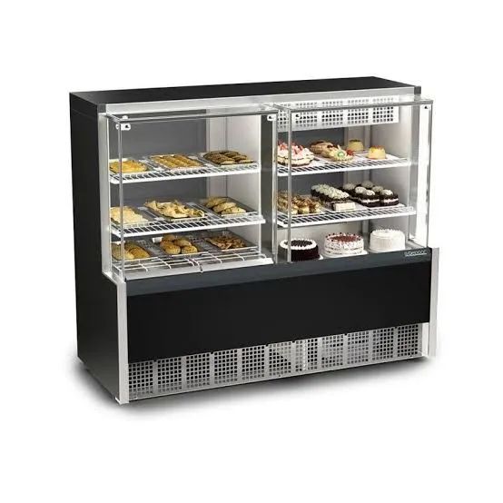 Ac vitrine dupla quente e fria Gelopar 
