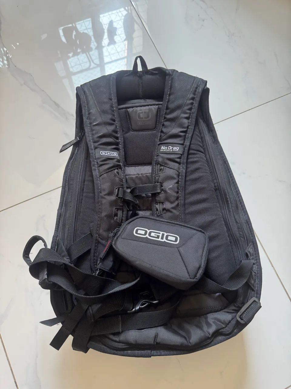 Mochila moto Ogio no drag mach 5 - usada  - Foto 3