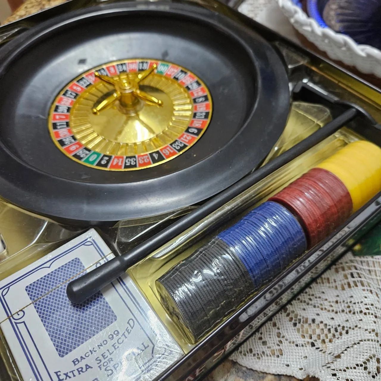 Conjunto de Jogos de Cassino 5 em 1 - Foto 2