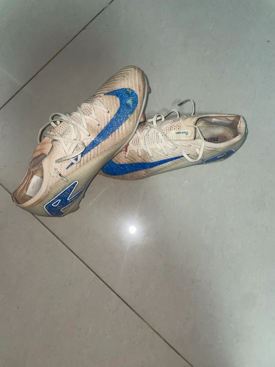 Chuteira Campo Nike Zoom 16 Branca  - Foto 2