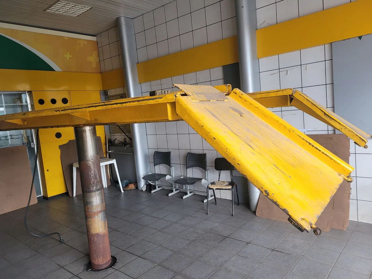 Elevador de carros para oficina