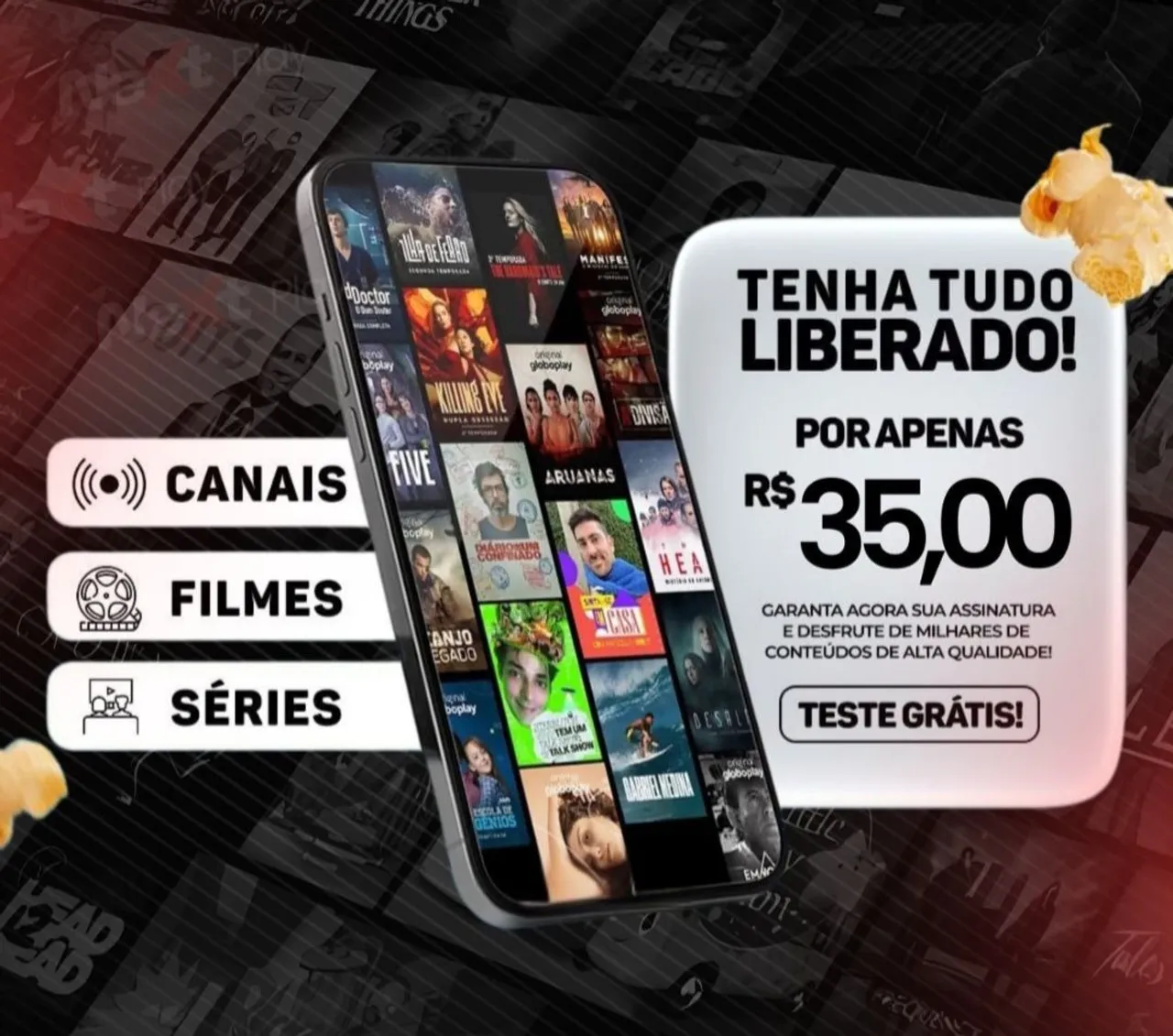 Aplicativo streaming