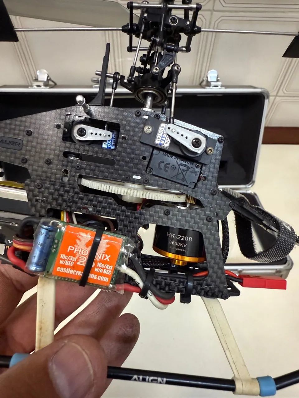 Trex 250 completo para voo (helimodelismo,Helimodelo, align, - Foto 5
