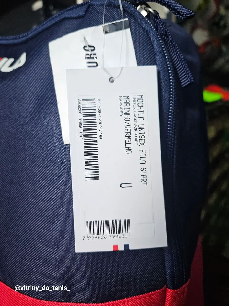 Mochila Fila Start - Azul e Vermelha64314492392195121