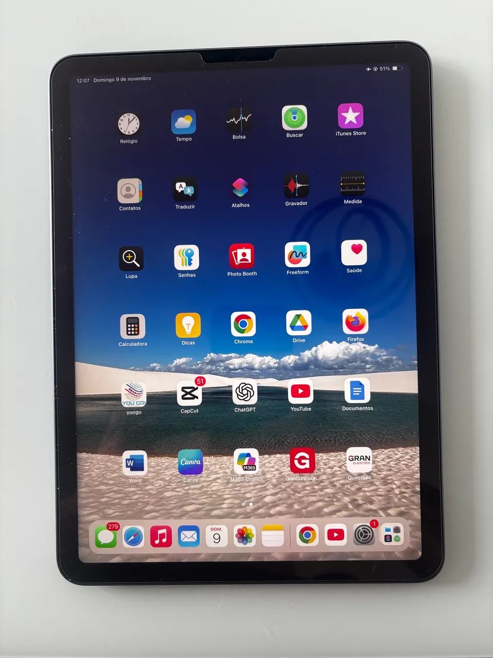 iPad本体 iPad Air5 64GB Apple Pencil2 iPad Air da Apple (5a geração): Com chip M1, tela Liquid Retina de