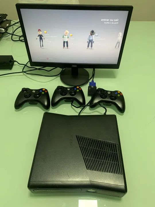 XBOX 360 USADO EM PERFEITO ESTADO - Foto 5
