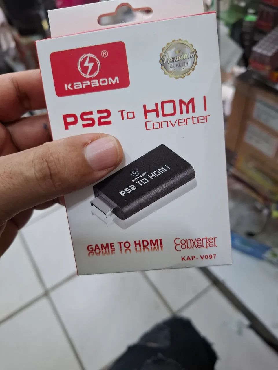Adptador ps2 para TV com entrada HDMI