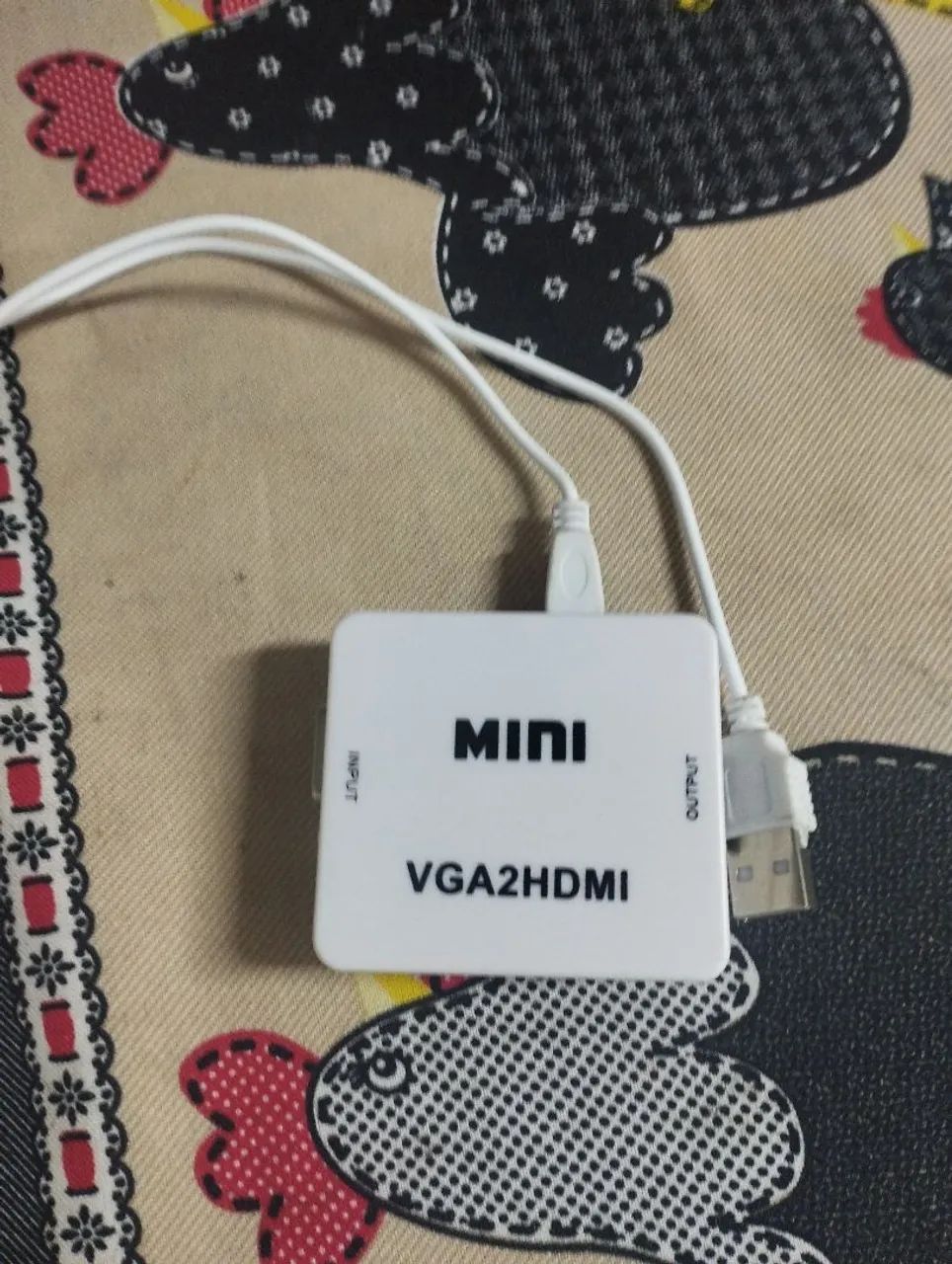 Conversor VGA para HDMI Mini