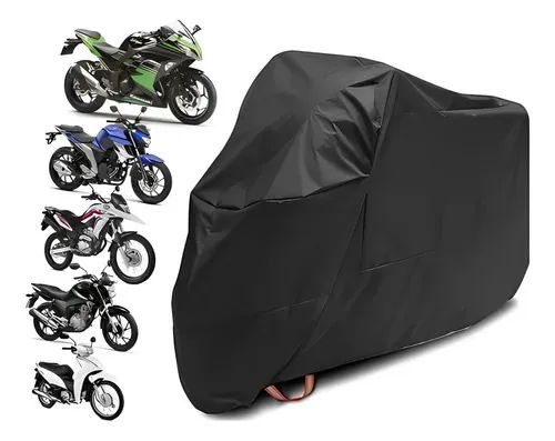 Capa Pra Cobrir Moto Em Couro Sintético 100% Imperméavel