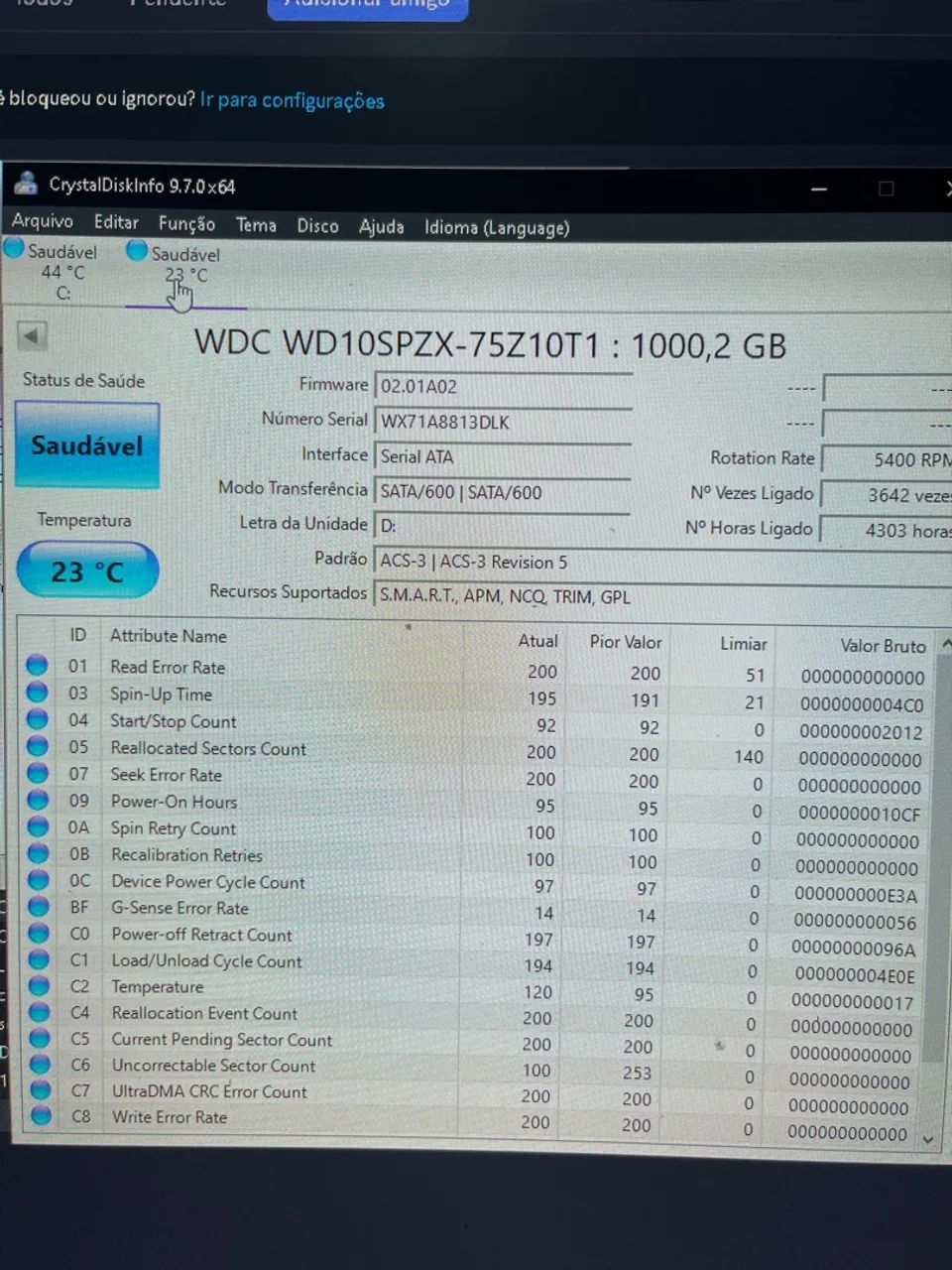 HD 1TB WD Blue 2.5" - Foto 2