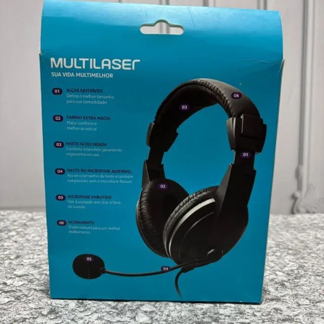 Headset Multilaser Giant notebook e Pc  - Foto 5