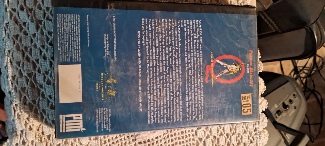VHS FREDDIE MERCURY - Foto 2