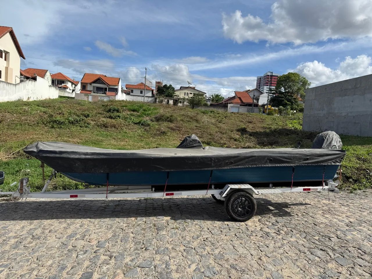 Lancha de alumínio Mogi Mirim Amazonas 600S, 6mts, plataformada, com motor Yamaha 40hp 4t - Foto 3