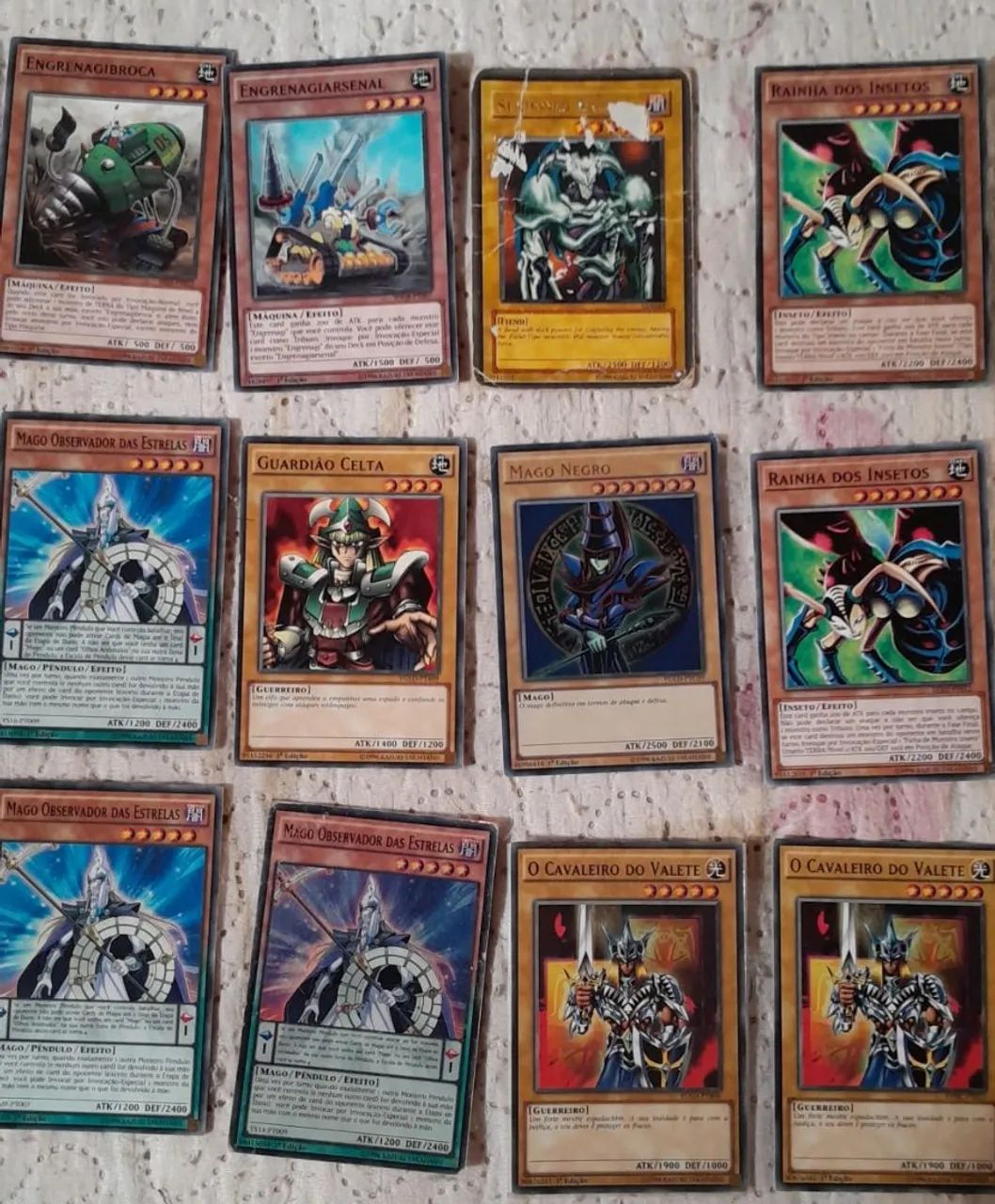 Cartas Yu-Gi-Oh! - Coleção Completa