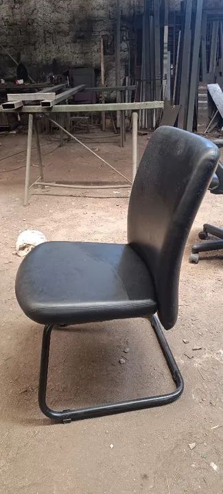 Cadeira de Escritório Giratória com Rodinhas - Foto 2