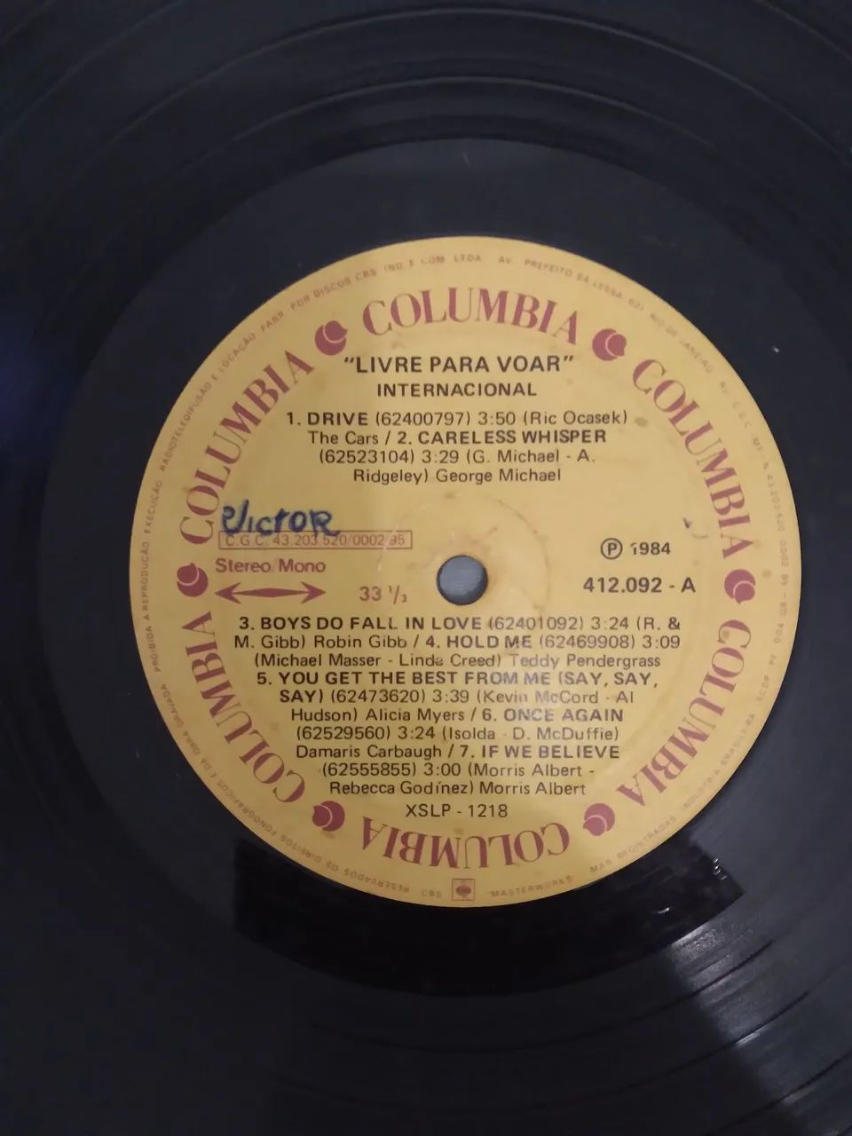 Disco de Vinil da trilha sonora de Livre para Voar - Foto 4