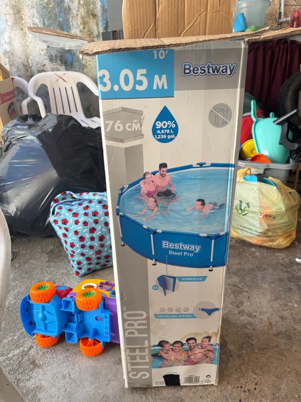 Piscina Bestway Steel Pro 3.05m