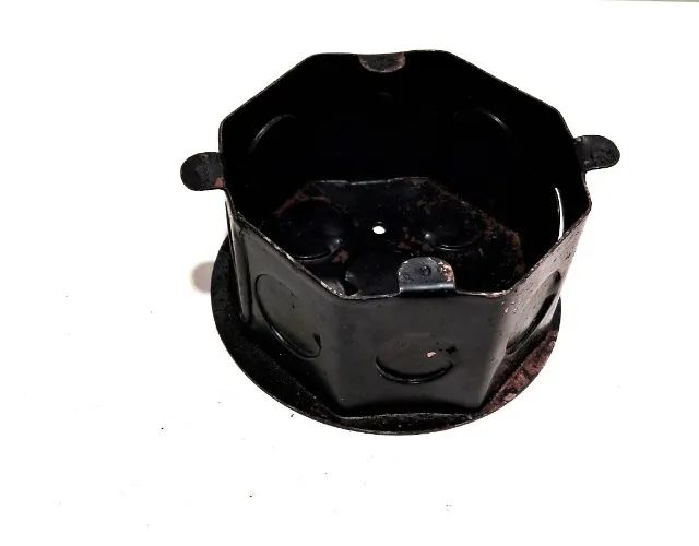 Kit 30 unid.-Caixa de Ferro Esmaltado 4x4 - fundo movel  - Foto 2