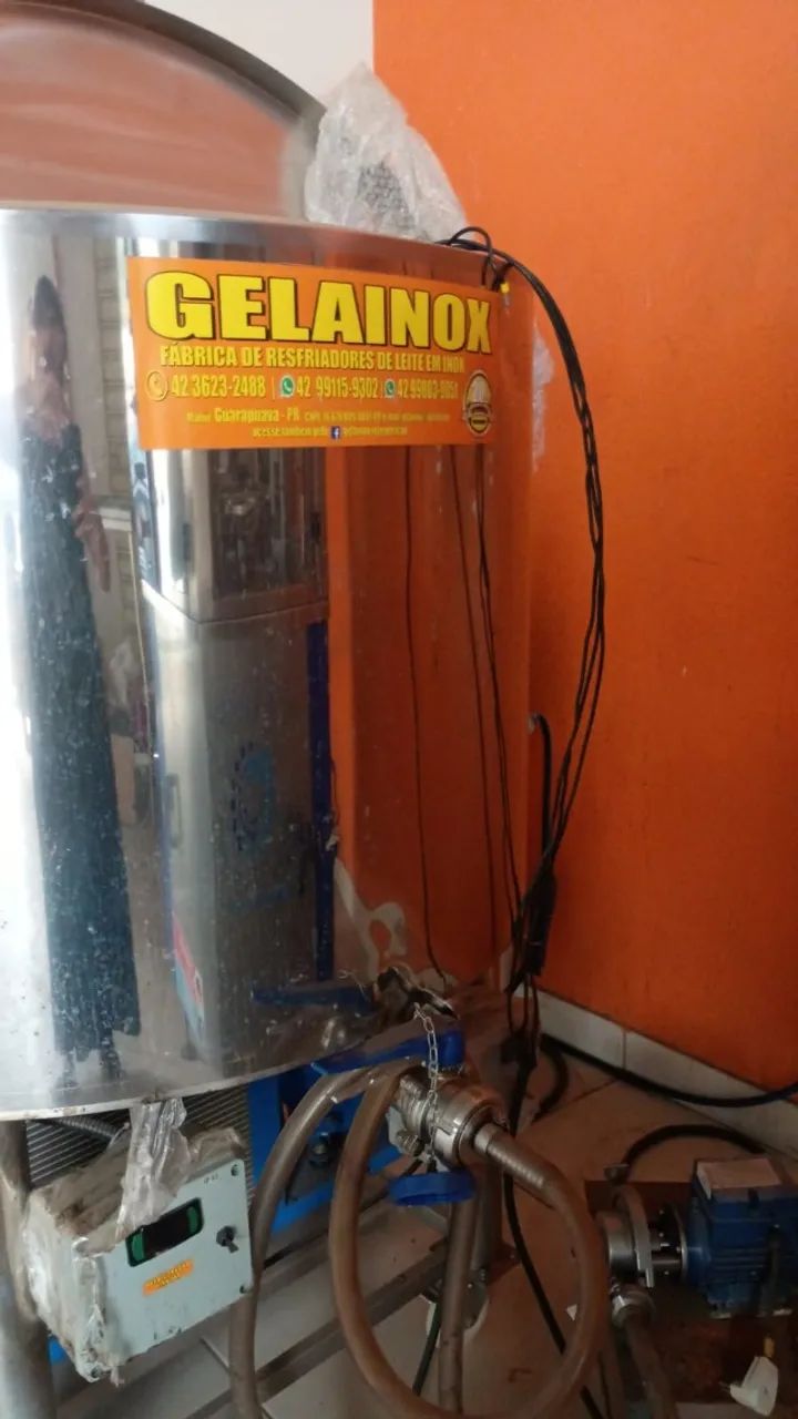 Tanque  Inox com Agitador - Gelainox - Foto 2