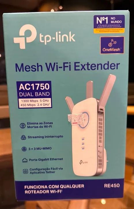 TP-Link Wi-Fi AC1750 Range Extender, RE45064308139041410120