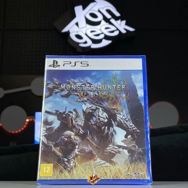 Jogo Monster Hunter Wilds - PS5 - NOVO |Original| A melhor experiência imprevisível!