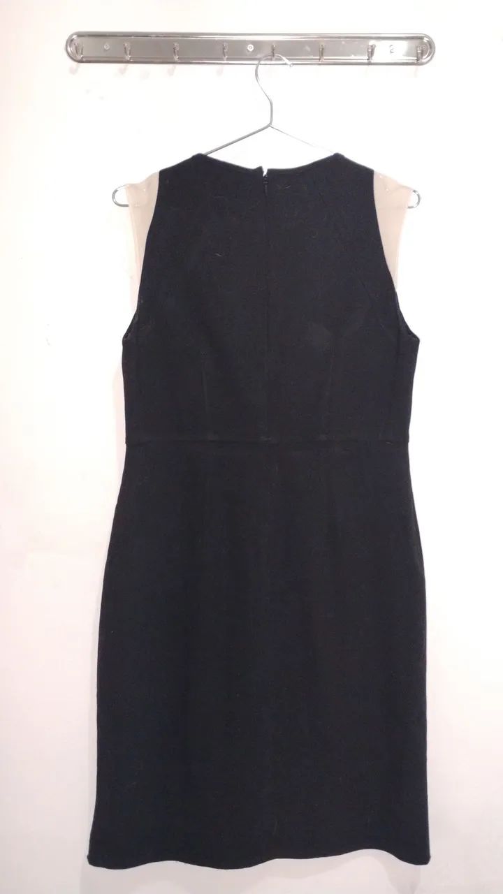 Vestido Preto com Detalhe em P&B - Foto 5