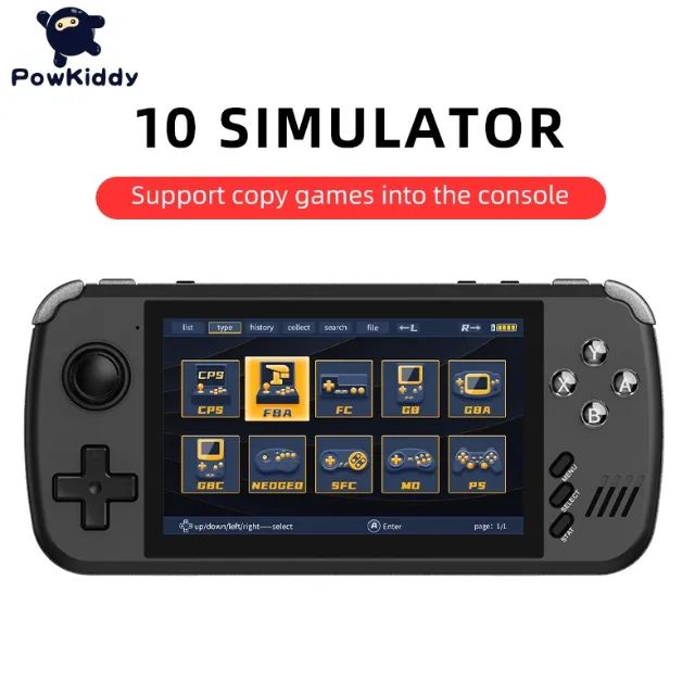 Game Portatil Powkiddy X39 Pro ( Emulador NES SNES GBA MEGA PS1 ) - Foto 2