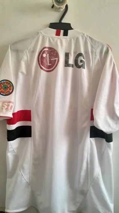 Camisa 1 São Paulo Reebok 2006 Branca - Foto 2