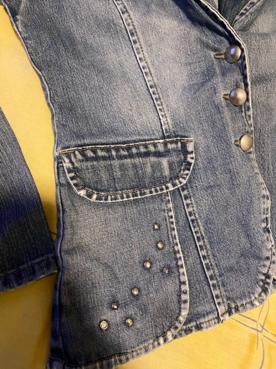 Jaqueta jeans feminina  - Foto 5