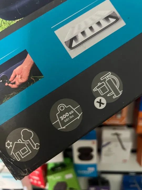 Colchão inflável - de casal NOVO - Foto 2