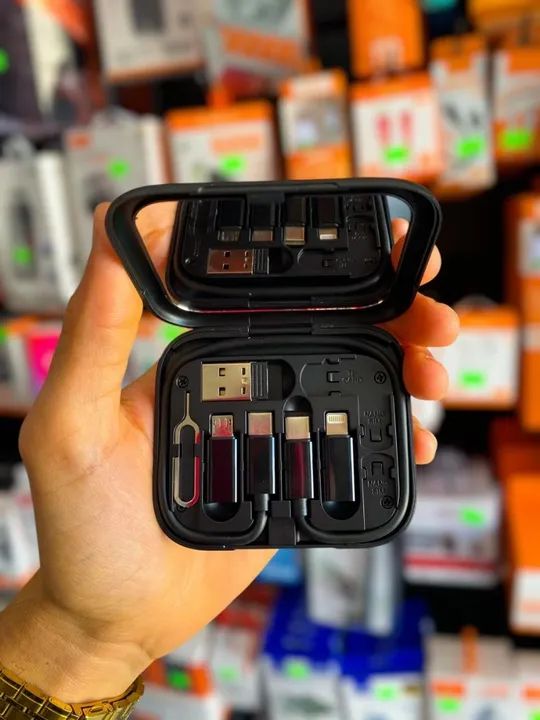 KIT DE ADAPTADORES MULTIFUNCIONAL 9 EM 1 KAIDI KD-102 - Foto 5